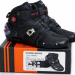 نیمبوت موتور سواری چرمی برند SPEED BAKERS